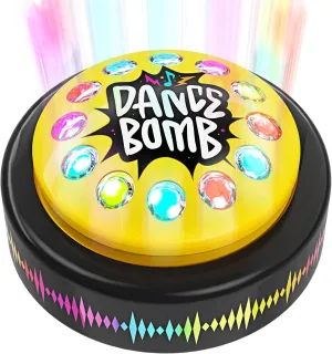 Dance Bomb Party Button - 30 Second - Funny Gifts - Teacher Classroom Must Haves - Cute Office Desk Accessories - Middle High School Classrooms Games Supplies - Cool Gadgets Gifts for Coworker