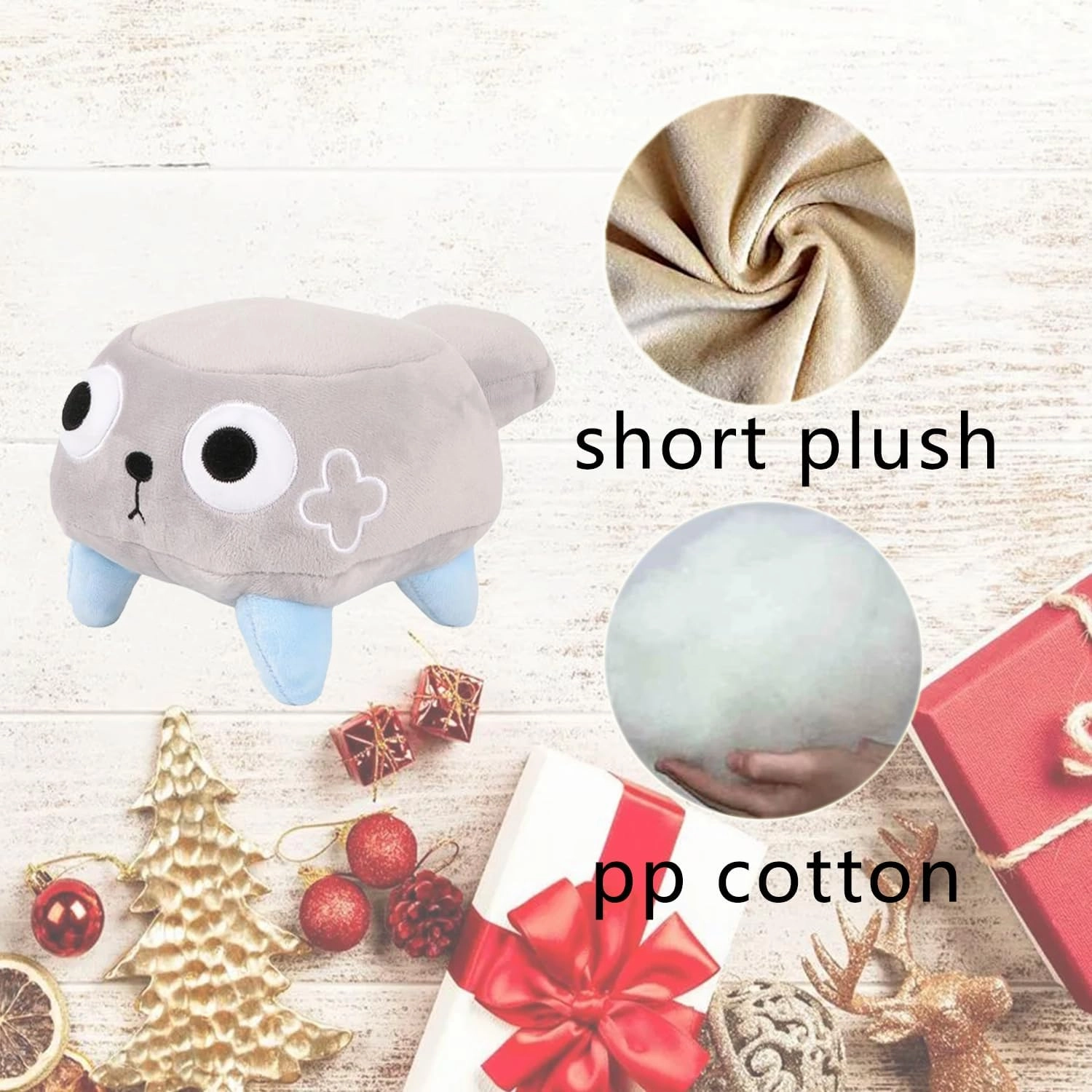 Dandy's World Plush Toy,10 "Dandy Plush Doll, Suitable for Gaming Fans and Toy Lovers, a Halloween and Christmas Holiday Present