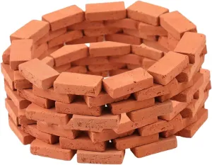 DECHOUS 150pcs Simulated Brick Model DIY Mini Garden Brick Micro Landscape Decor