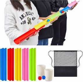 Deekin 2 Sets Team Building Activities Pipeline Kit Group Games Team Building Games for Sports Day Work Adults Outdoor Indoor Sports Activity Party Communication Leadership
