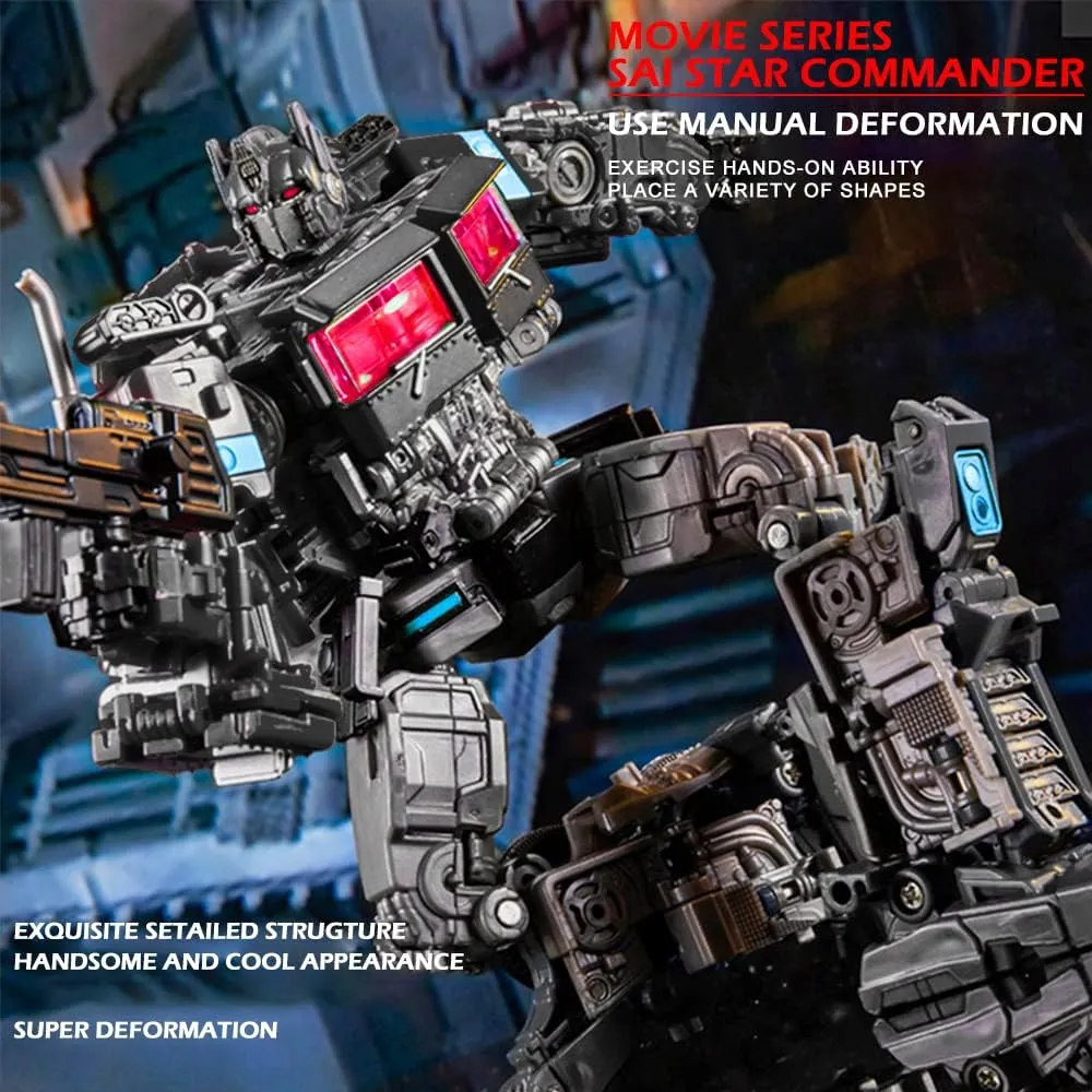 Deformation Action Figure Toy, Portable Car Model Alloy Deformed Robot Toy Gift for Kids Boys and Girls (7.08 inches)
