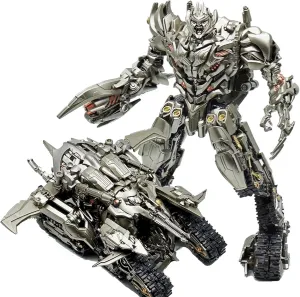 Deformation Robot Toys Deformation Action Figure Toys Studio Series KO SS Tank Mode for Kids Boys and Girls (Silver)