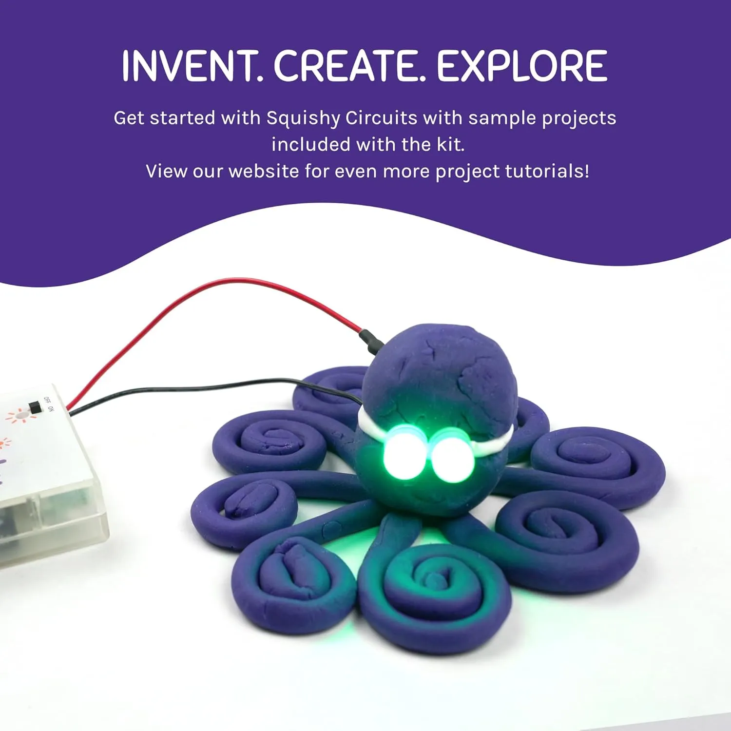 Deluxe Kit - Explore Electrical Circuits with Play Dough - STEM Science Kits for Kids Age 8-12 - Fun and Educational at Home, Classroom, Camp, and More!