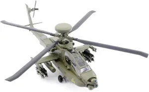 Die Cast Plane 1 72 for AH-64D Armed Helicopter Simulation Aircraft Model Simulation Abs Metal Die Cast Finished Finished Metal Airplane