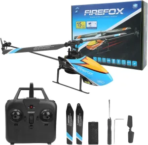 Diydeg Remote Control Helicopter, 2.4GHz 4 CH Mini RC Helicopter with 6-Aixs Gyro, Altitude Hold, One Key Take Off/Landing & 15min Flight Time, Mini RC Aircraft Flying Toy for Kids, Adults, Beginners