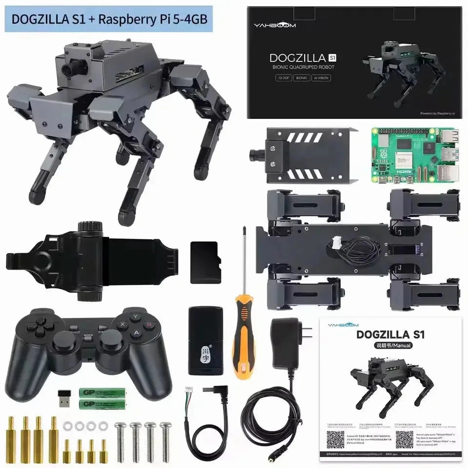 Dogzilla AI Programmable Robot Dog - S1 & S2 Model