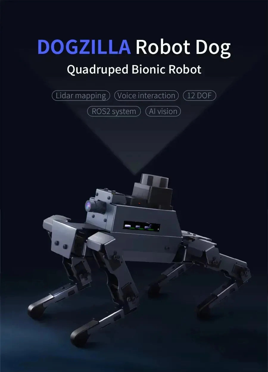 Dogzilla AI Programmable Robot Dog - S1 & S2 Model