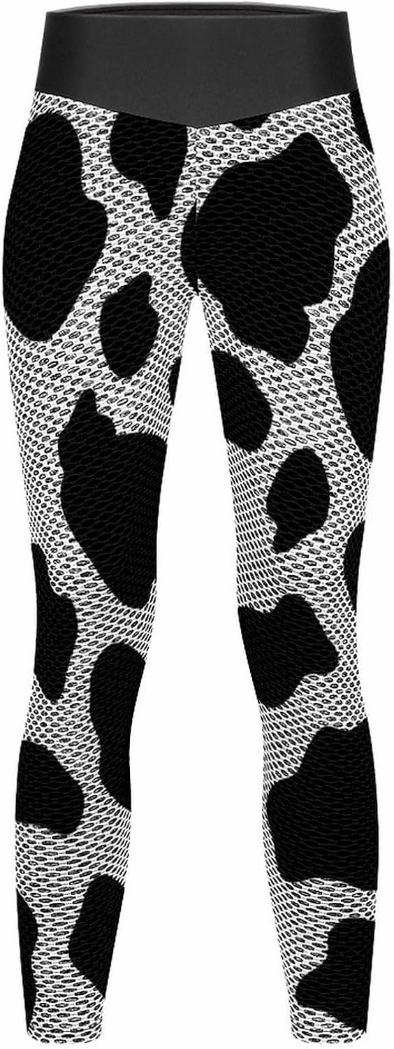 Donnapink Women's Threaded High Waist Yoga Pants, Leggings Workout Outfits for Gym S-XXL