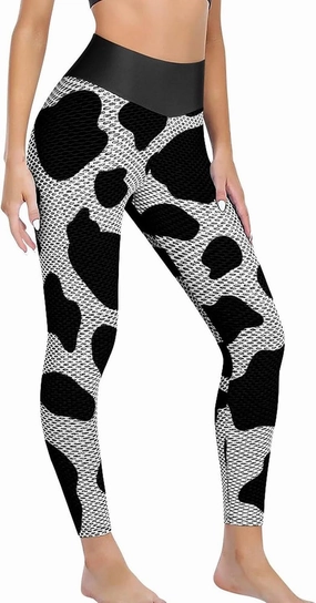 Donnapink Women's Threaded High Waist Yoga Pants, Leggings Workout Outfits for Gym S-XXL