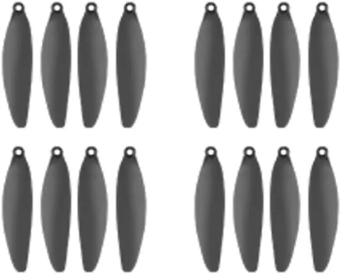 Drone Propeller Maple Leaf Wing Compatible with F198 Helicopter Quadcopter(16PCS)