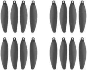 Drone Propeller Maple Leaf Wing Compatible with F198 Helicopter Quadcopter(16PCS)