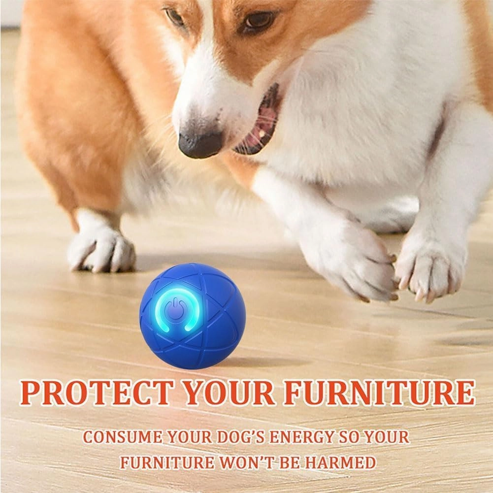 Duraspin Dog Ball, Dog Ball Large Dogs,Thelifeh Smart Jumping Balll Dogg Toy,Interactive Doog Balls,Bouncing Baall for Dogss,Shaky Balll Toyy for Dogs (Orange, C)