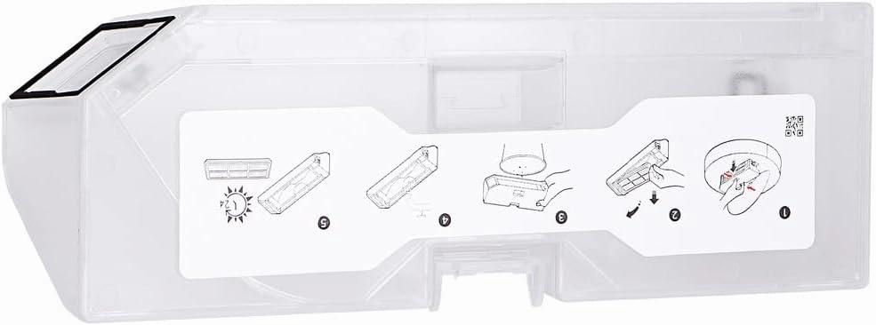 Dust Bin Box Compatible with Roborock Q Revo Robot Vacuum Cleaner/Roborock P10 Vacuum Cleaner - Waste Collection Dustbin Box Replacement Accessories Spare Parts