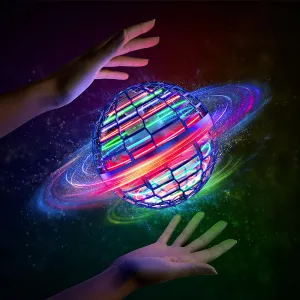 Easter Basket Essentials for Kids, Flying Orb Ball for Teens 6-12  Years Old, Upgrade Motion Sensor Hover Boomerang Ball, Lighting Flying Magic Spinner, Cool Drone Toys for Girls Boys Teens Adults