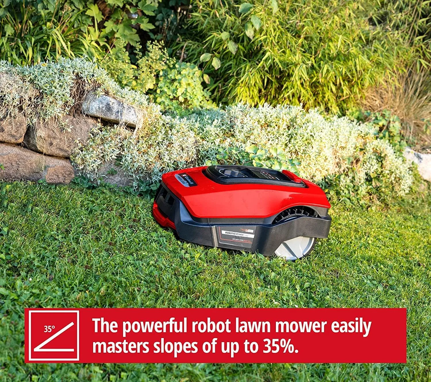 Einhell 4326368 Lawnmower, Red, 72 x 52.8 x 32.5 cm