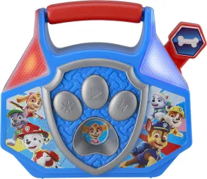 eKids Paw Patrol Mini Boombox, Built-in Music, Flashing Lights and Sound Effects