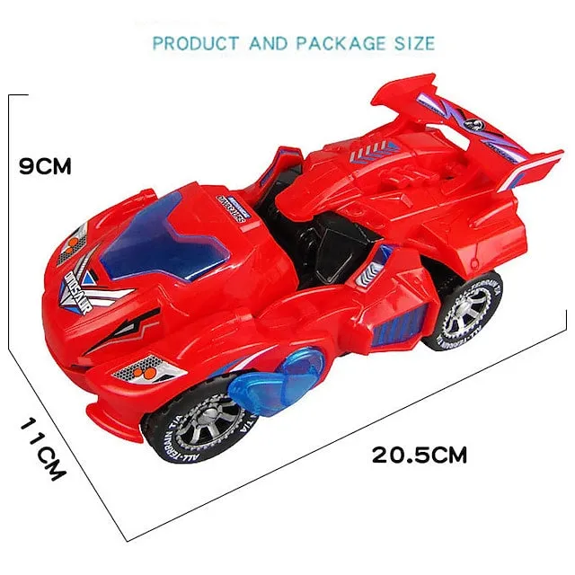 Electric Dinosaur Non Remote Control Morphing Vehicle Toy