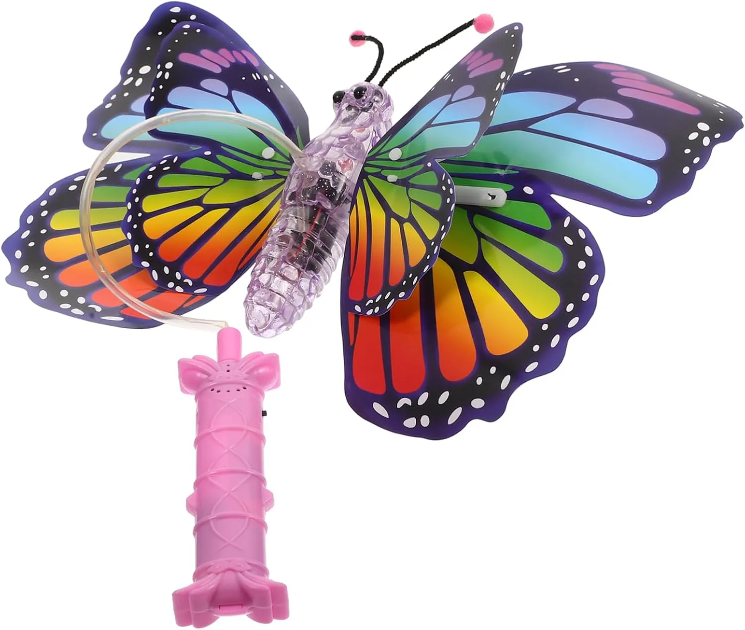 Electric Music Lantern Toy for Boy Girl Butterfly Wings Plaything for Boys Girls Fun Interactive Glow Toy for Boy Girl Playtime Parent-boy Girl Interaction Led Lights