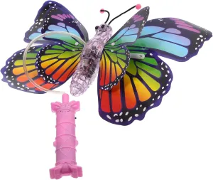 Electric Music Lantern Toy for Boy Girl Butterfly Wings Plaything for Boys Girls Fun Interactive Glow Toy for Boy Girl Playtime Parent-boy Girl Interaction Led Lights