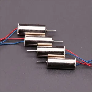 Electronic Components Motor 8 * 20mm Coreless Motor Ultra-high-Speed DC 3.7V 43800RPM Coreless High-Torque Motor, Used for Remote Control Helicopter DIY