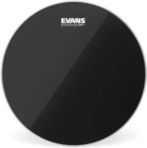 Evans Resonant Black Drumhead, 12 Inch