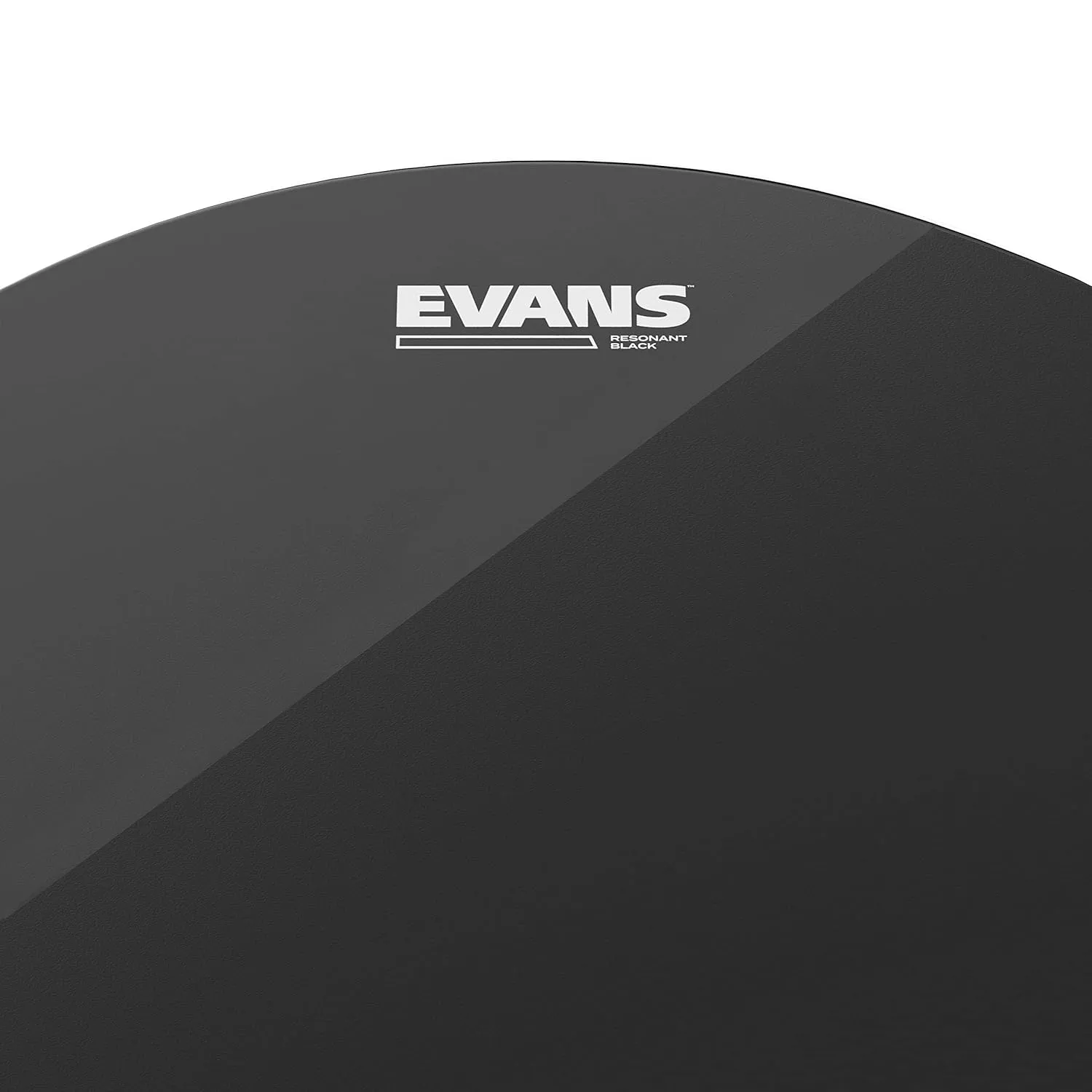 Evans Resonant Black Drumhead, 12 Inch