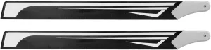 EVTSCAN 1 Pair of RC Helicopter Propellers Main Rotor High Strength Dual Propeller for Flywing FW450‑V3 Replacement Accessories