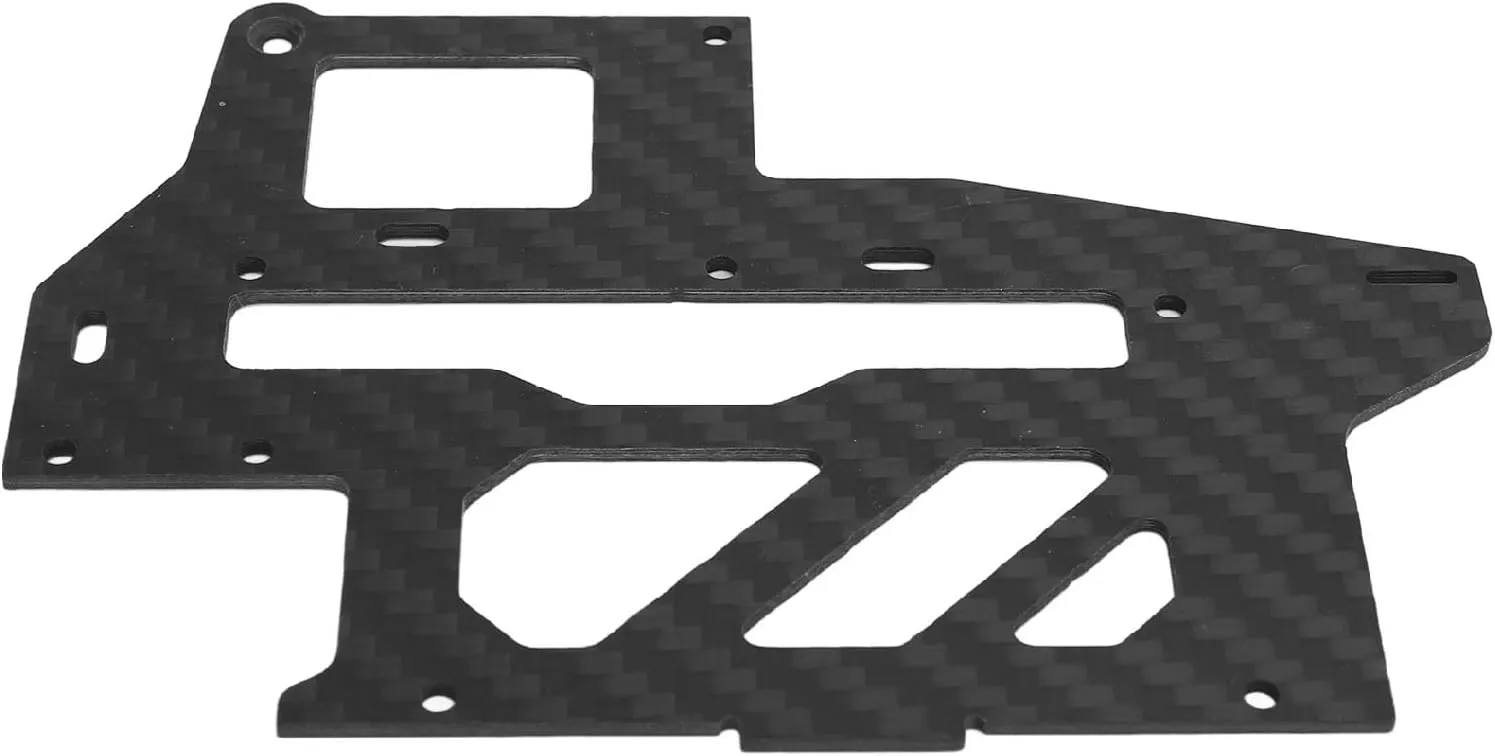 EVTSCAN Carbon Fiber RC Helicopter Side Plate High Strength Lightweight for Flywing BELL206 UH1 RC