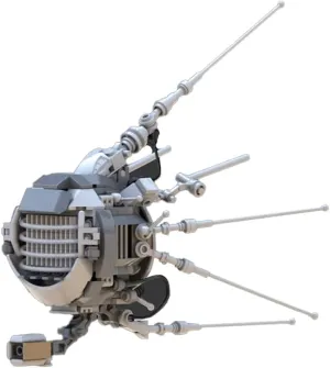 Eyebot: A Hovering All-purpose Robot 241 Pieces Building Toys MOC Build for Age 18 