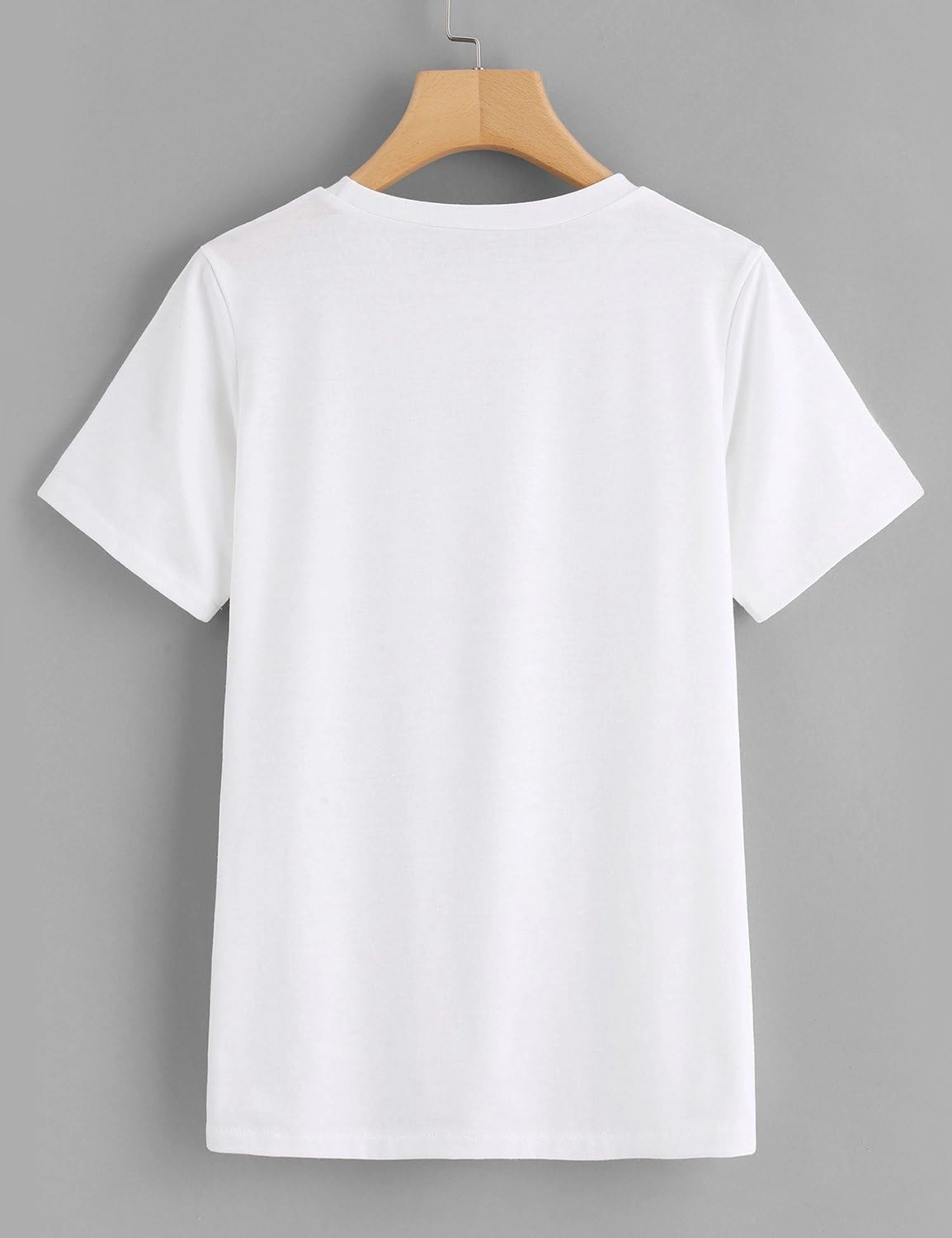 Ezcosplay Women Short Sleeve NASA Letter Print T-Shirts Casual Graphic Tee Tops