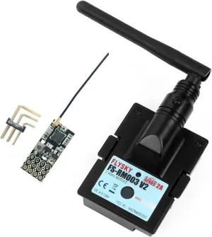 FEICHAO FS2A-4CH AFHDS 2A Mini Receiver PWM Output with FS-RM003 Transmitter Module for Flysky AFHDS 2A Protocol Transmitter (Receiver   Module)