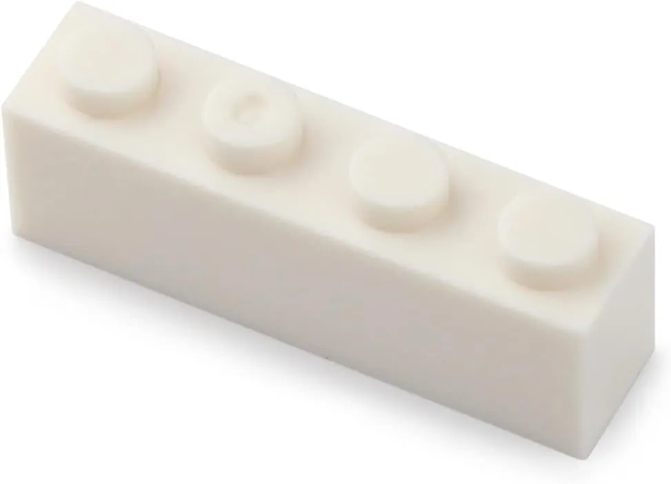Feleph 360 Pieces 1x4 Bricks White Classic Parts Building Creative Play Blocks Set Toy Classic Accessories Compatible with 3010 3066 Major Brick Brands