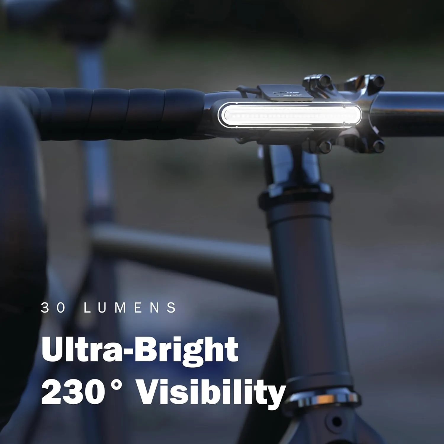 FEND Super Bike Light Set – Ultra-Bright USB-C Rechargeable Front & Rear Lights, 30 Lumen Output, IPX6 Waterproof, Solid/Flash Modes, FEND Super Helmet or Bike Mount Compatible