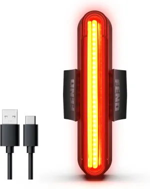 FEND Super Bike Light Set – Ultra-Bright USB-C Rechargeable Front & Rear Lights, 30 Lumen Output, IPX6 Waterproof, Solid/Flash Modes, FEND Super Helmet or Bike Mount Compatible