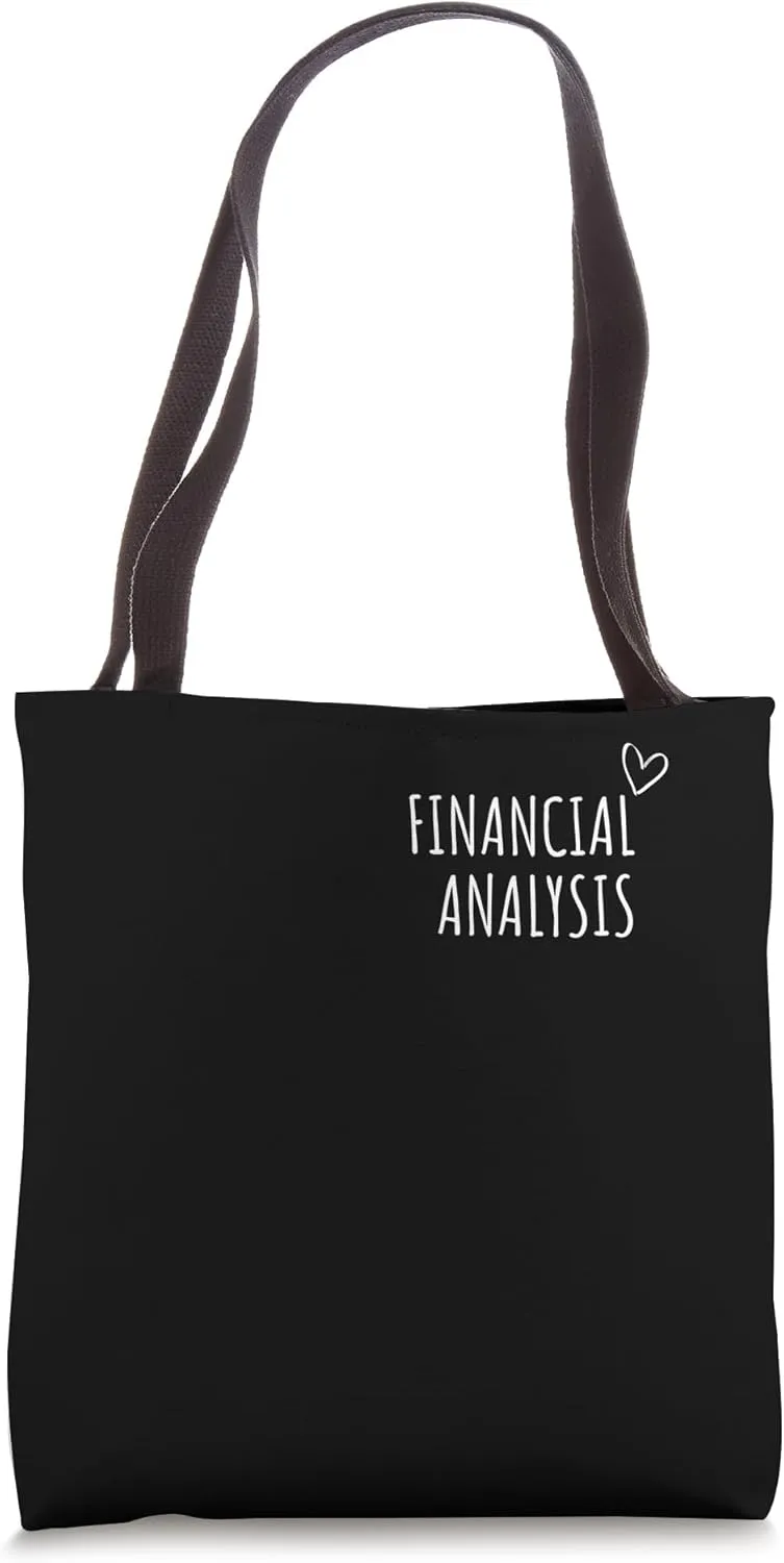 Financial Analysis Lover Men Women Data Charts Investing Tote Bag