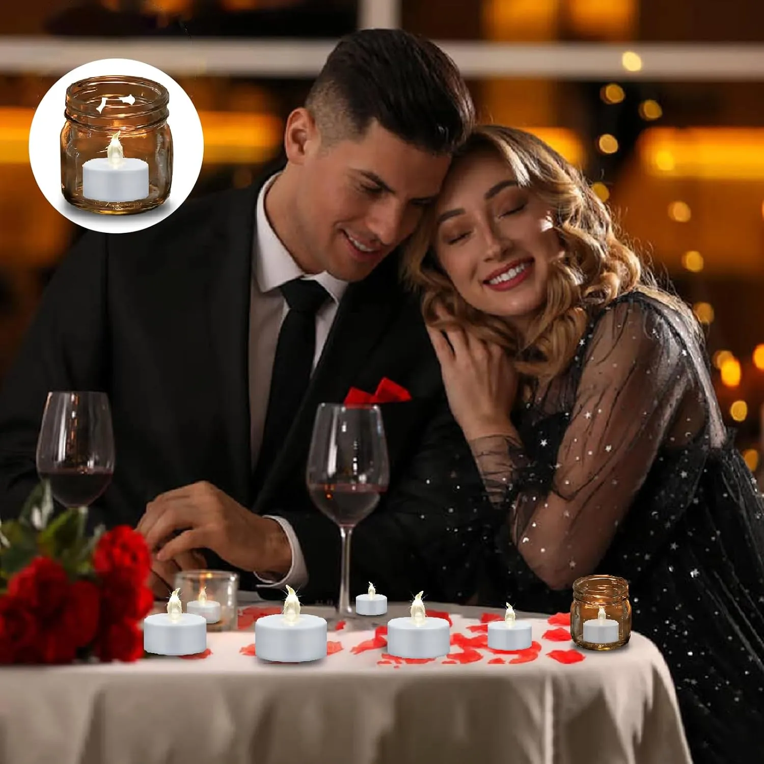 Flameless Led Tea Lights Candles with Remote and Timer,12Pack Battery Operated Electric Candle,Bright Flickering Votive Tealight,Last 400 Hours,for Weddings Holiday Party Decor (Warm White)