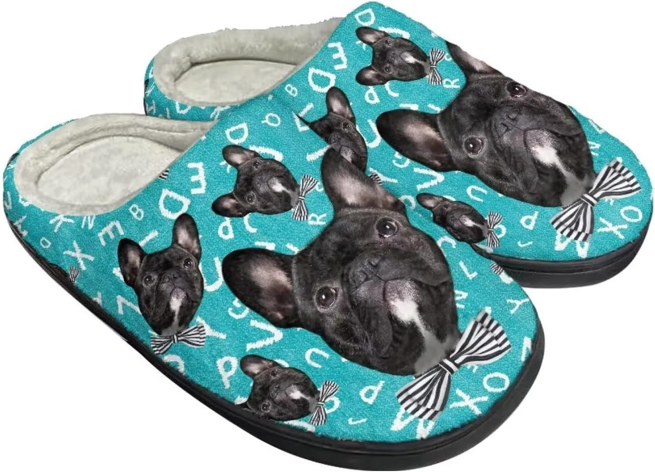 Fluffy House Slippers for Women Men Warm Slippers Full Toe for Winter Indoor Outdoor Slippers Cozy Slippers