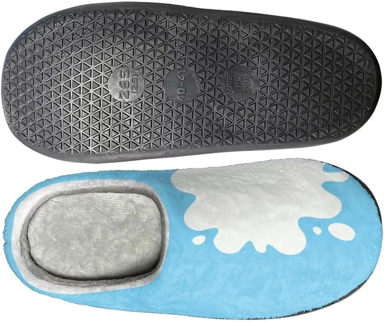 Fluffy House Slippers for Women Men Warm Slippers Full Toe for Winter Indoor Outdoor Slippers Cozy Slippers
