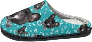 Fluffy House Slippers for Women Men Warm Slippers Full Toe for Winter Indoor Outdoor Slippers Cozy Slippers
