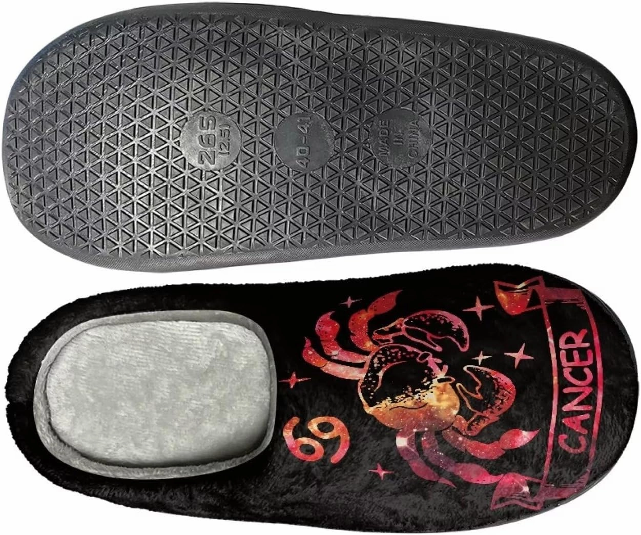 Fluffy House Slippers for Women Men Warm Slippers Full Toe for Winter Indoor Outdoor Slippers Cozy Slippers