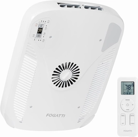 FOGATTI Air Distribution Box, Air Conditioner ADB with Wifi or Remote Control - Used for Fogatti RV AC Unit with Heat Pump, Non-Ducted White(1 Package)