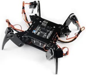 FREENOVE Quadruped Robot Kit (Compatible with Arduino IDE), Walking Crawling Twisting, App Remote Control, Servo STEM Project