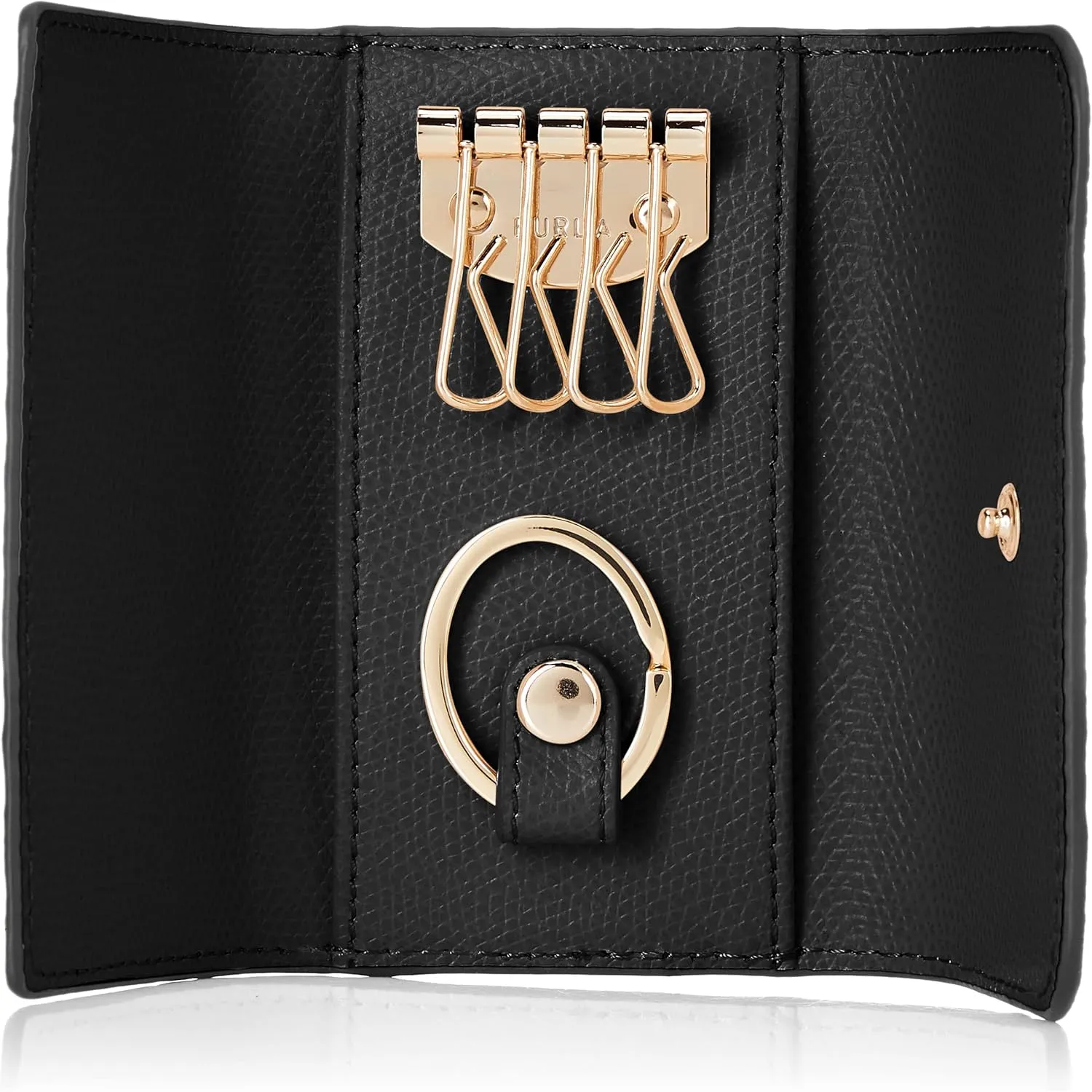 Furla WR00436ARE000O6000 Women's Key Case, NERO