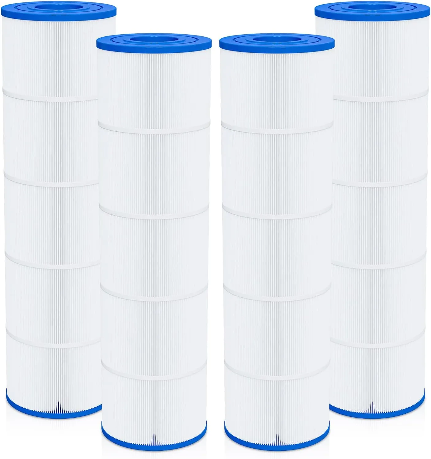 Future Way CCP420 Pool Filter Cartridges Replacement for Pentair Clean & Clear Plus 420, Replace Pentair R173576, Pleatco PCC105-PAK4, 420 sq.ft, 4-Pack