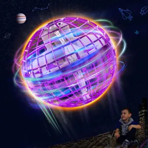 Galaxy Ball Flying Orb Ball: Cosmic Boomerang Ball Hover Orbs - Fly Orbi Pro Galactic Fidget Spinner - Floating Mini Orb Drone Ball Toy 2023 Upgraded