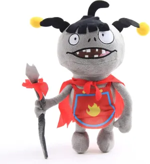 Game Plush Toys Red Boy Imp & Gong Zombie & Knight Zombie Figures Stuffed Doll 3pcs Set