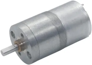 Geared motor DC motor 6V 12V electric gear motor 25mm Reduction Motor Low Speed Small Noise Gearmotor For Smart Toy Car - (Speed(RPM): 85 RPM, Voltage(V): 6V)
