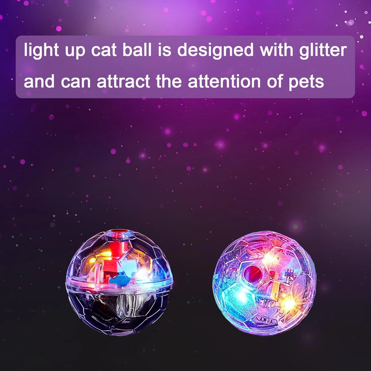 Ghost Hunting Equipment Kit, Include 1 pc Emf Meter and 4 pcs Motion Light up Cat Balls；Paranormal Equipment (Ghost Hunting Equipment Kit)