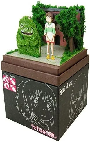 Giant Bean Bag Chairs MP07-71 Sankei Studio Ghibli Mini Spirited Away Chihiro and Ishijin Non-Scale Paper Craft