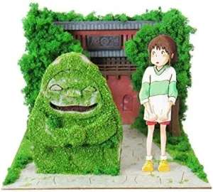 Giant Bean Bag Chairs MP07-71 Sankei Studio Ghibli Mini Spirited Away Chihiro and Ishijin Non-Scale Paper Craft